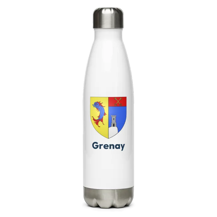 Gourde inox blason de Grenay