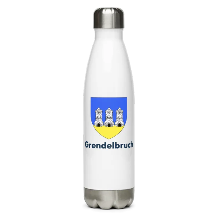Gourde inox blason de Grendelbruch