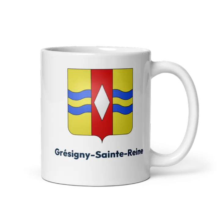 Mug blason de Grésigny-Sainte-Reine