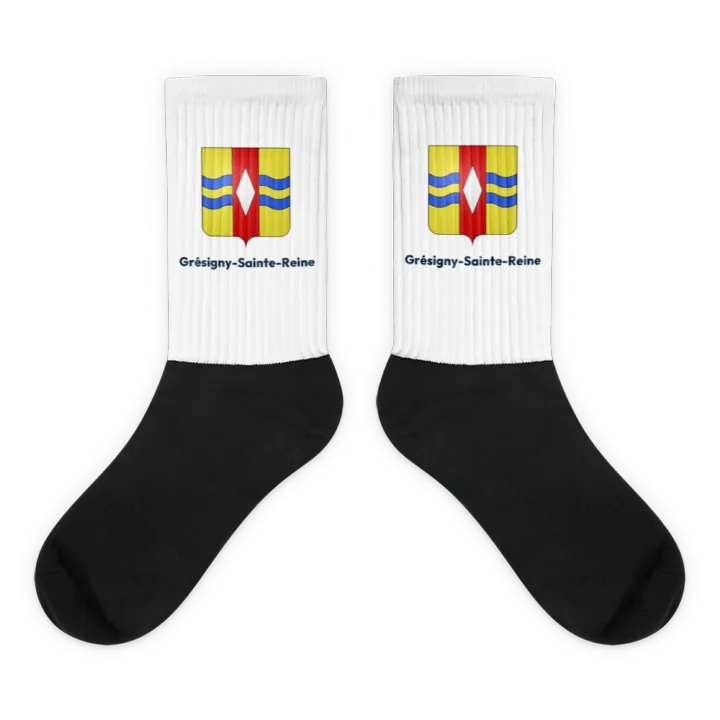 Chaussettes — blason de Grésigny-Sainte-Reine