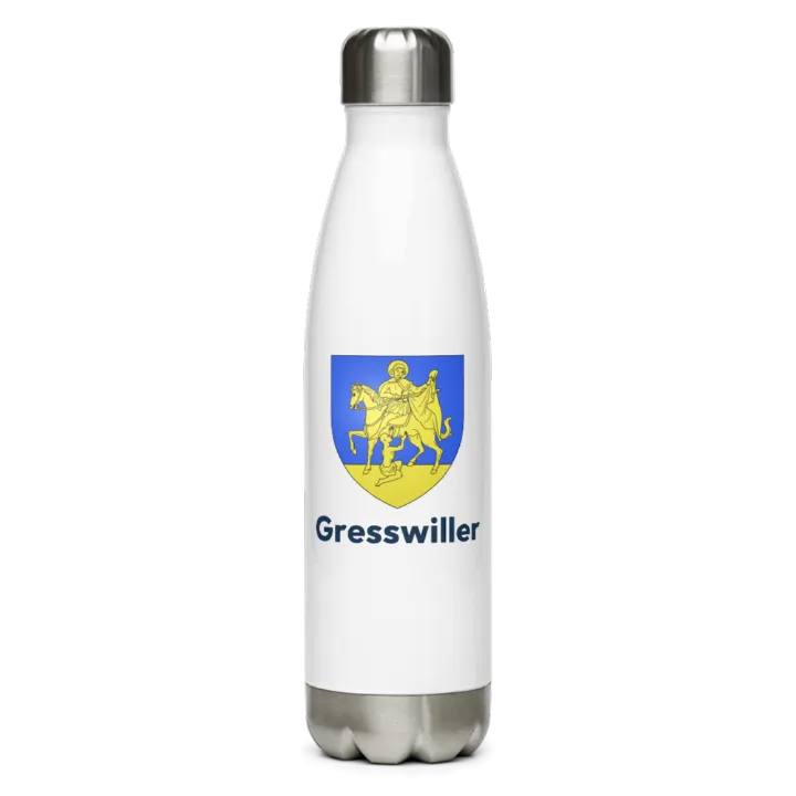 Gourde inox blason de Gresswiller