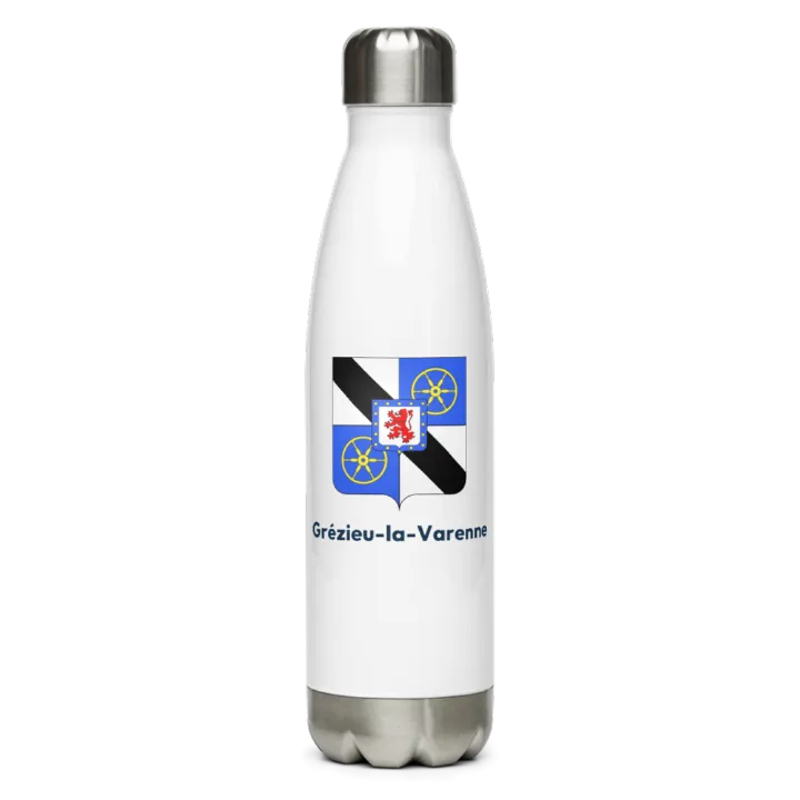 Gourde inox blason de Grézieu-la-Varenne