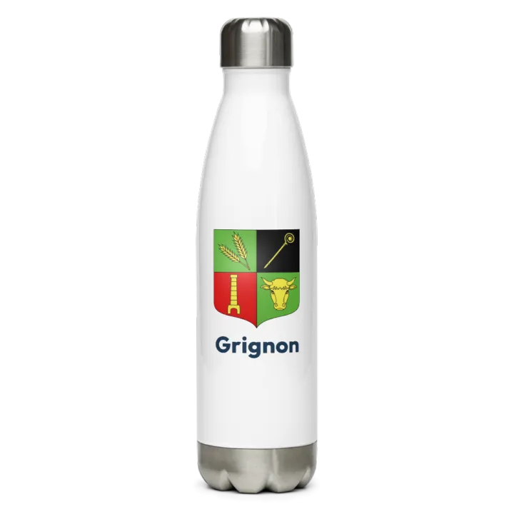 Gourde inox blason de Grignon