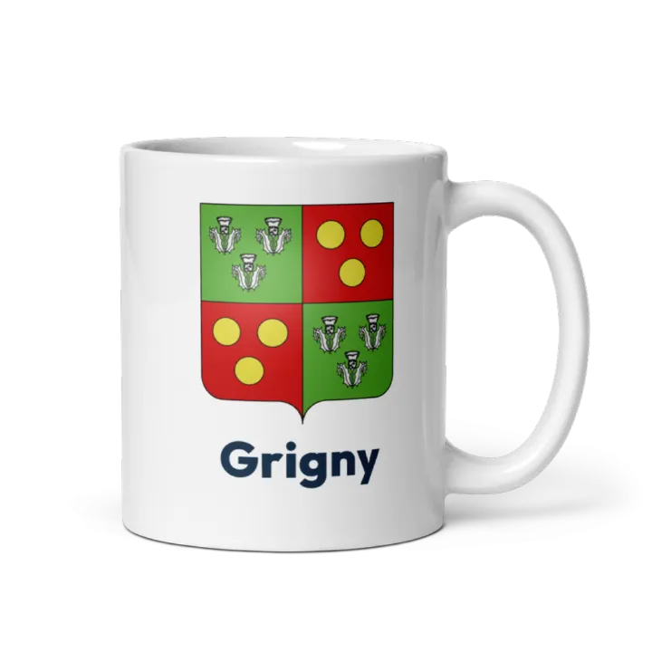 Mug blason de Grigny