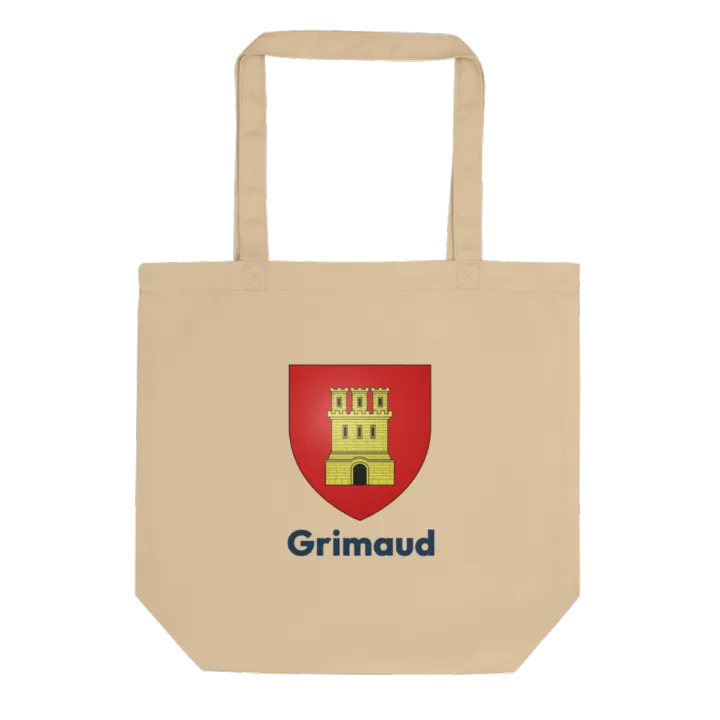 Tote bag coton bio — blason de Grimaud