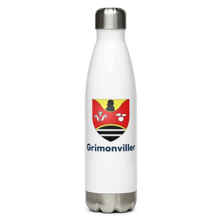 Gourde inox blason de Grimonviller
