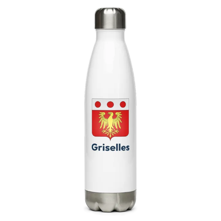 Gourde inox blason de Griselles