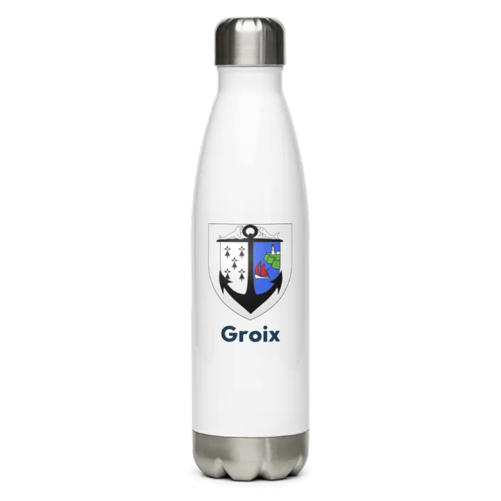 Gourde inox blason de Groix