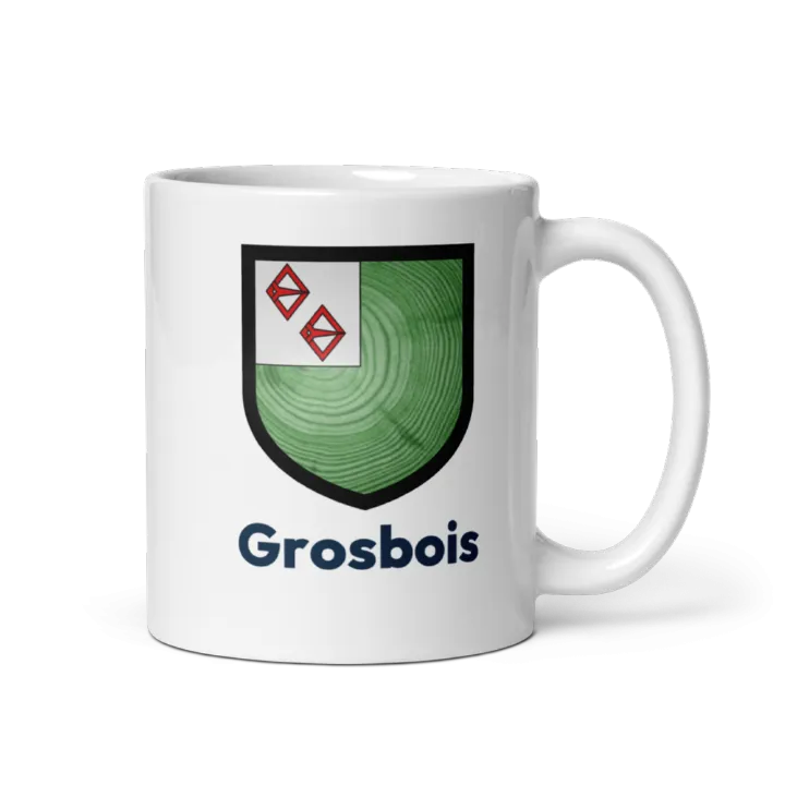 Mug blason de Grosbois