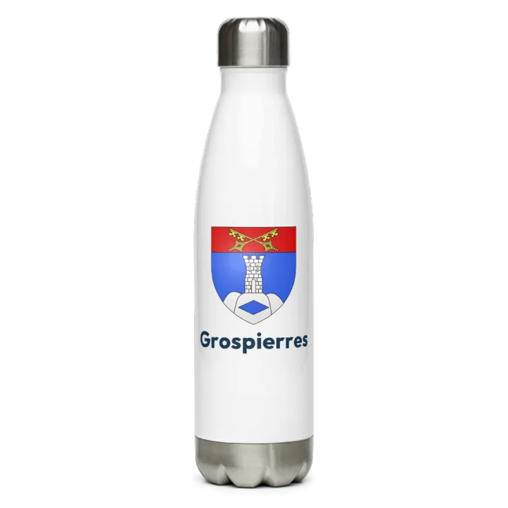 Gourde inox blason de Grospierres