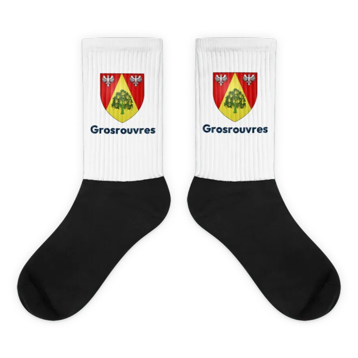 Chaussettes — blason de Grosrouvres
