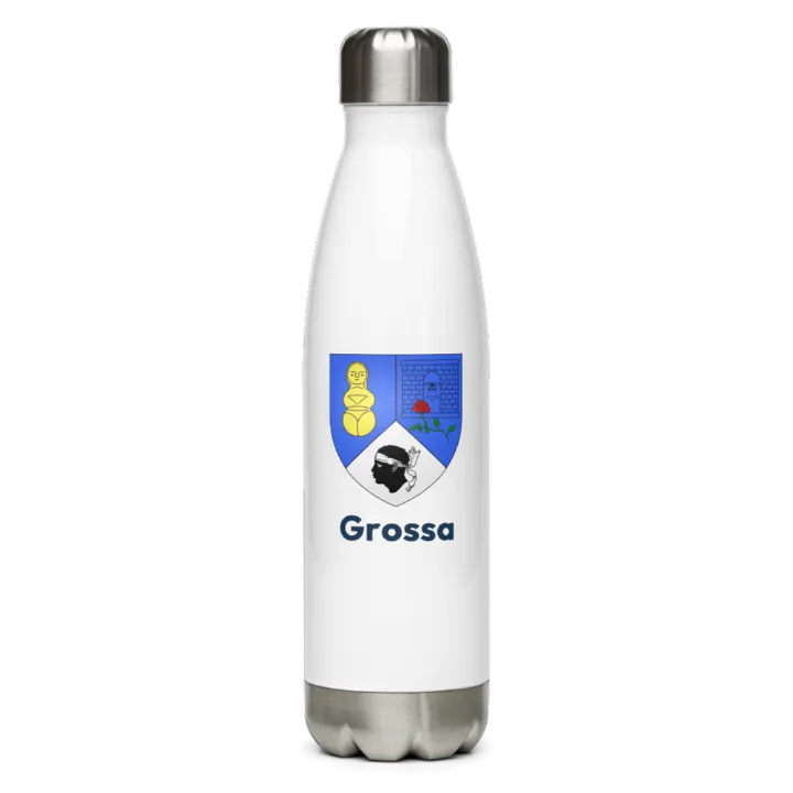 Gourde inox blason de Grossa