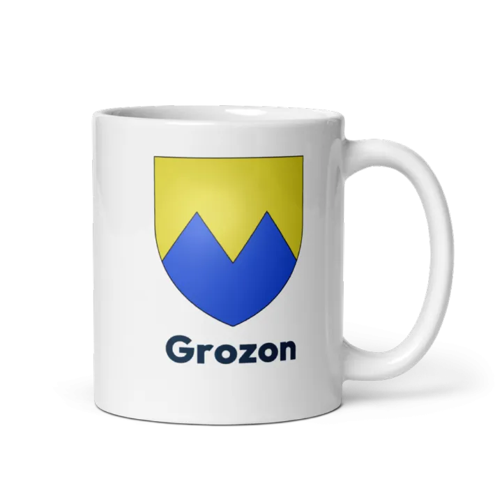 Mug blason de Grozon