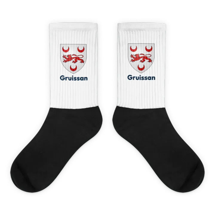 Chaussettes — blason de Gruissan