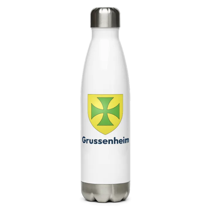 Gourde inox blason de Grussenheim