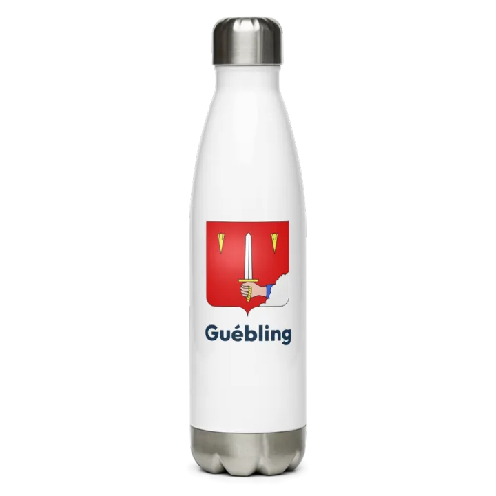 Gourde inox blason de Guébling
