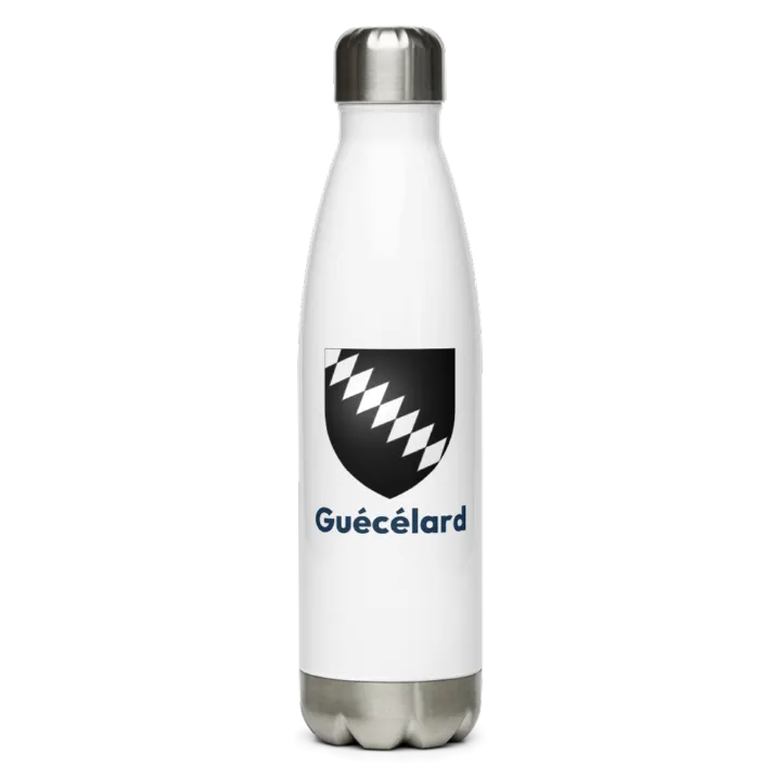Gourde inox blason de Guécélard