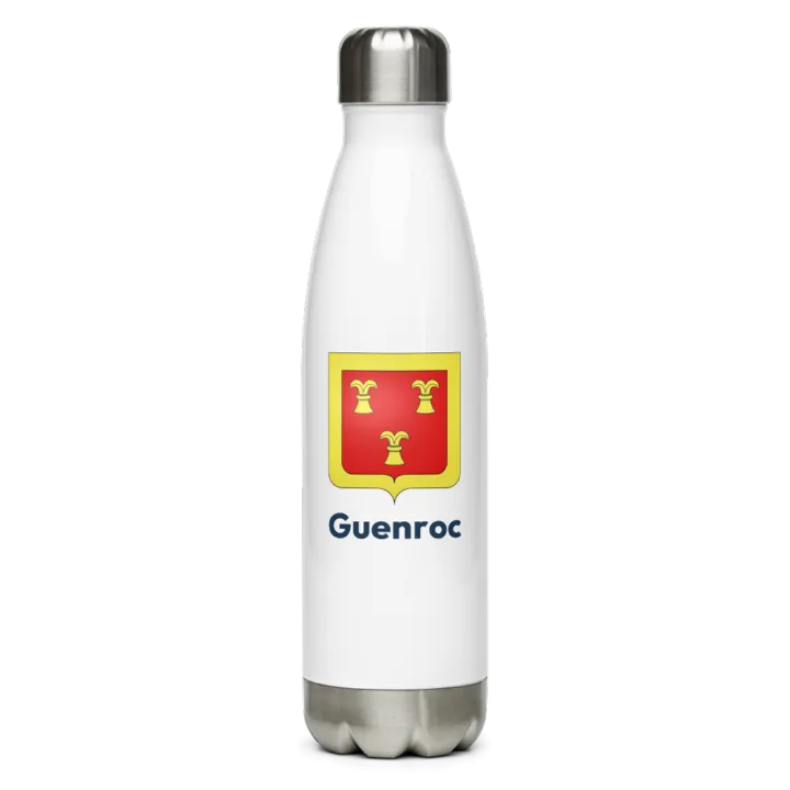 Gourde inox blason de Guenroc