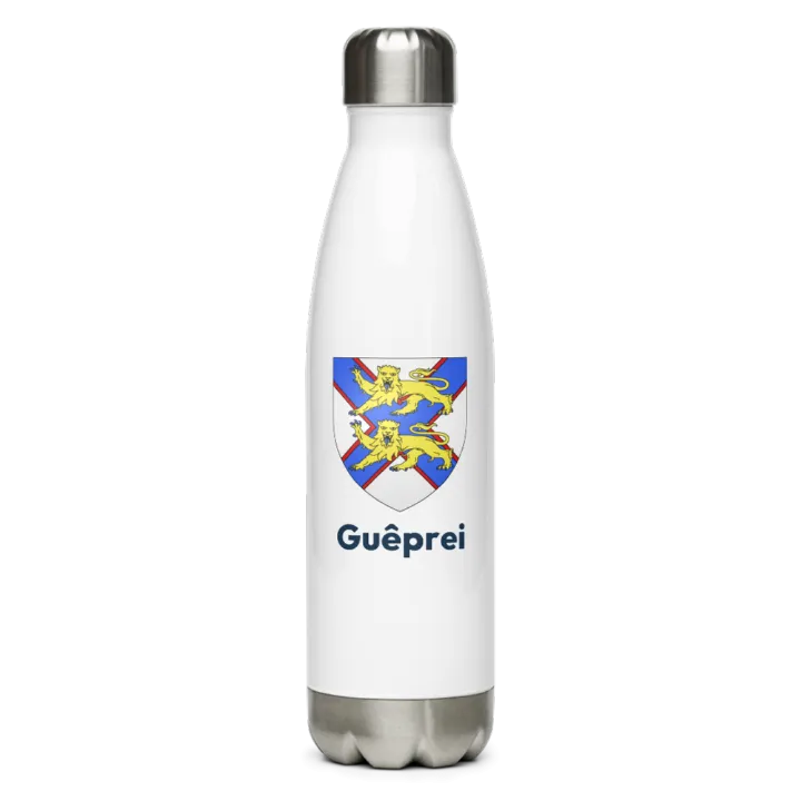 Gourde inox blason de Guêprei