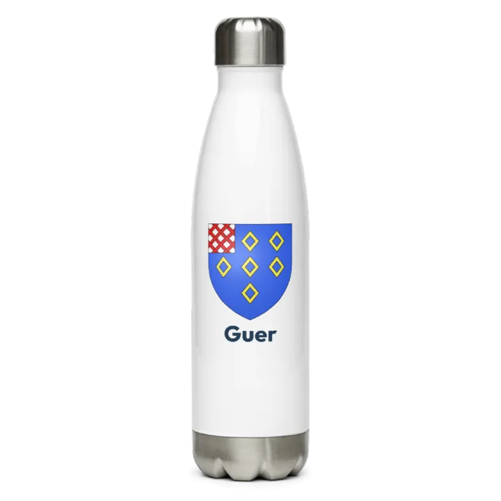 Gourde inox blason de Guer