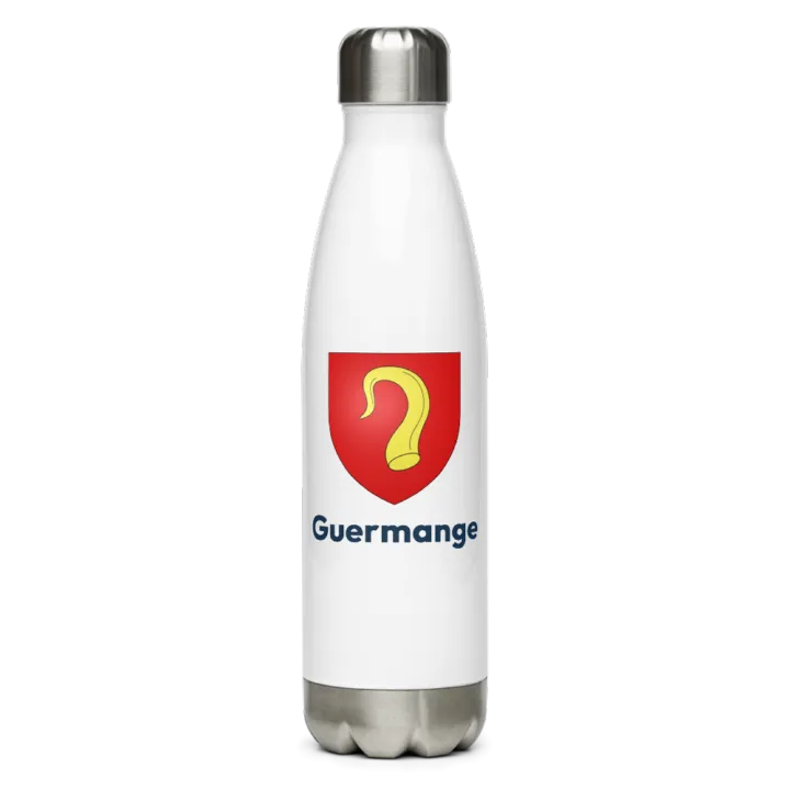 Gourde inox blason de Guermange