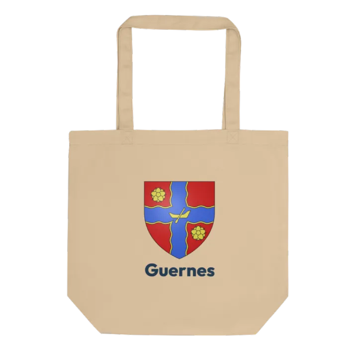 Tote bag coton bio — blason de Guernes