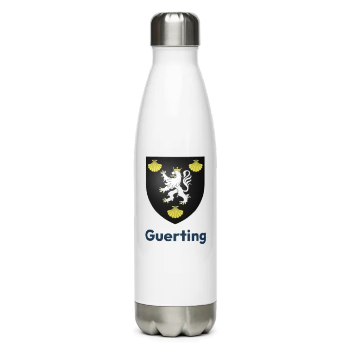 Gourde inox blason de Guerting