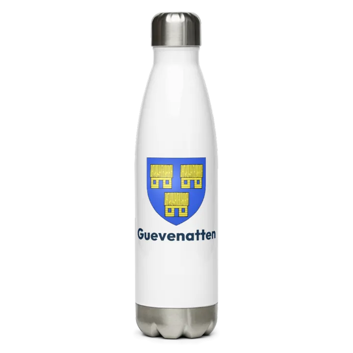 Gourde inox blason de Guevenatten