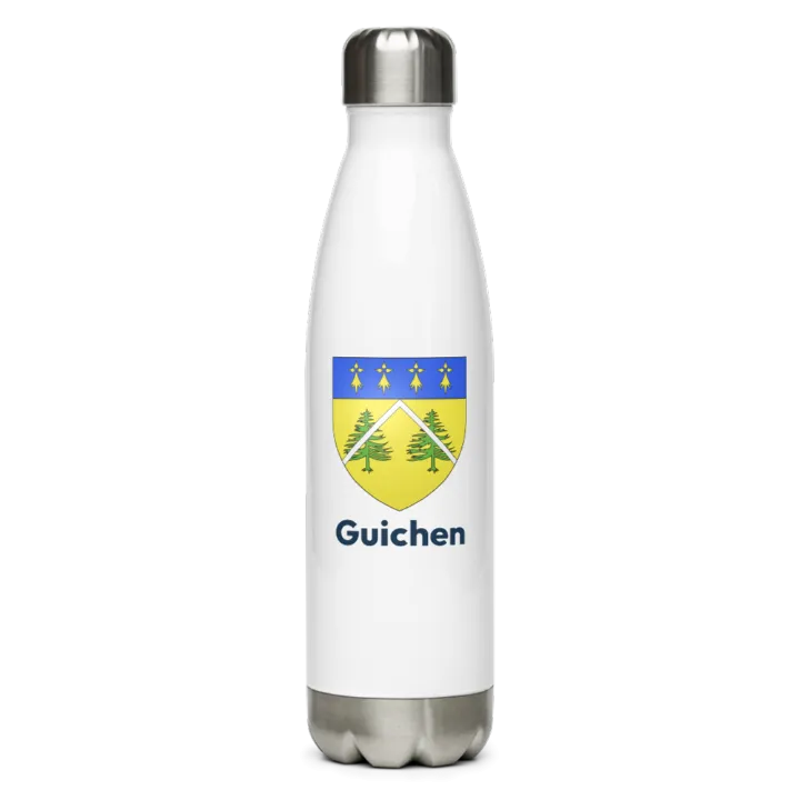 Gourde inox blason de Guichen
