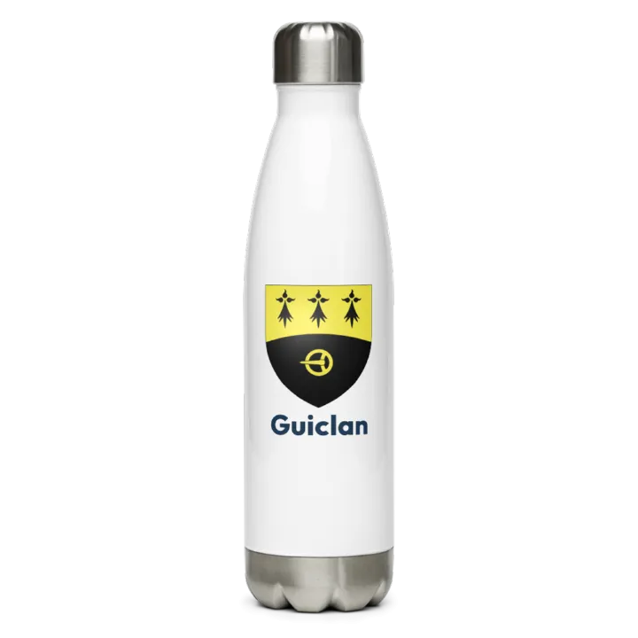 Gourde inox blason de Guiclan
