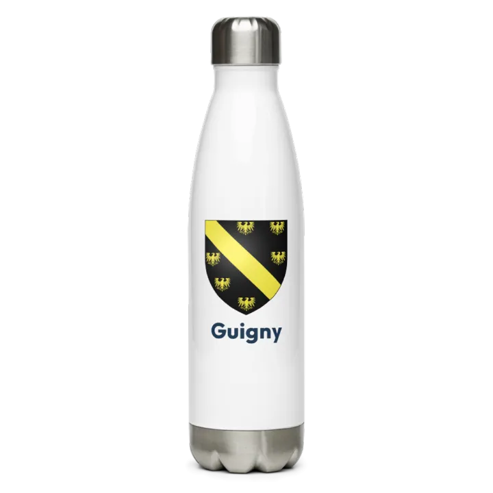 Gourde inox blason de Guigny
