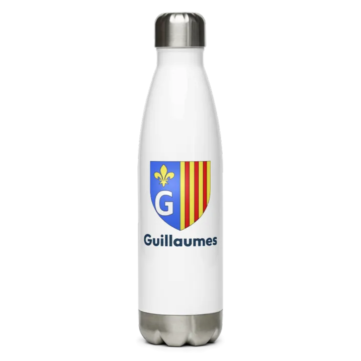 Gourde inox blason de Guillaumes
