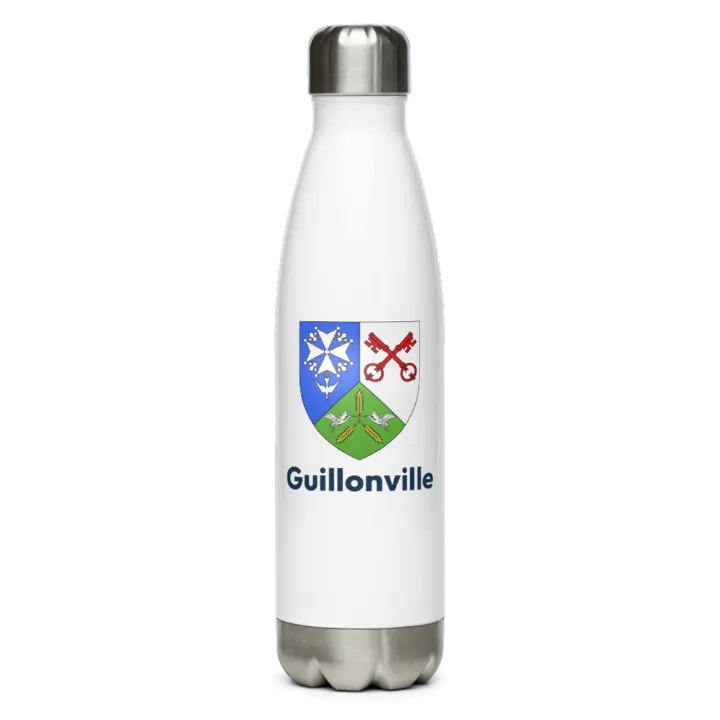 Gourde inox blason de Guillonville