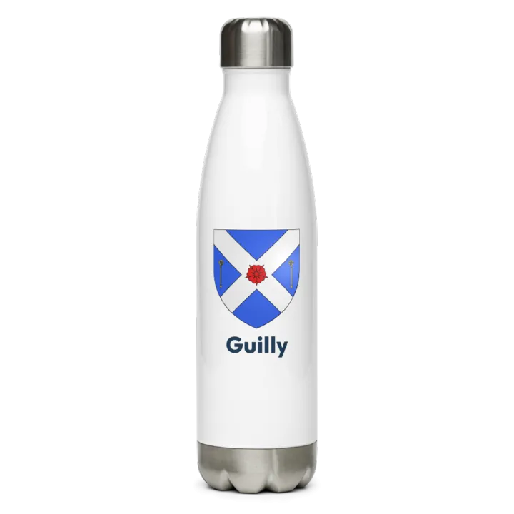Gourde inox blason de Guilly