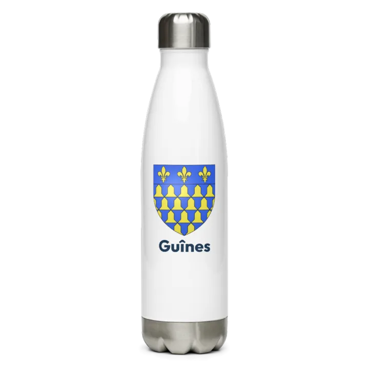 Gourde inox blason de Guînes
