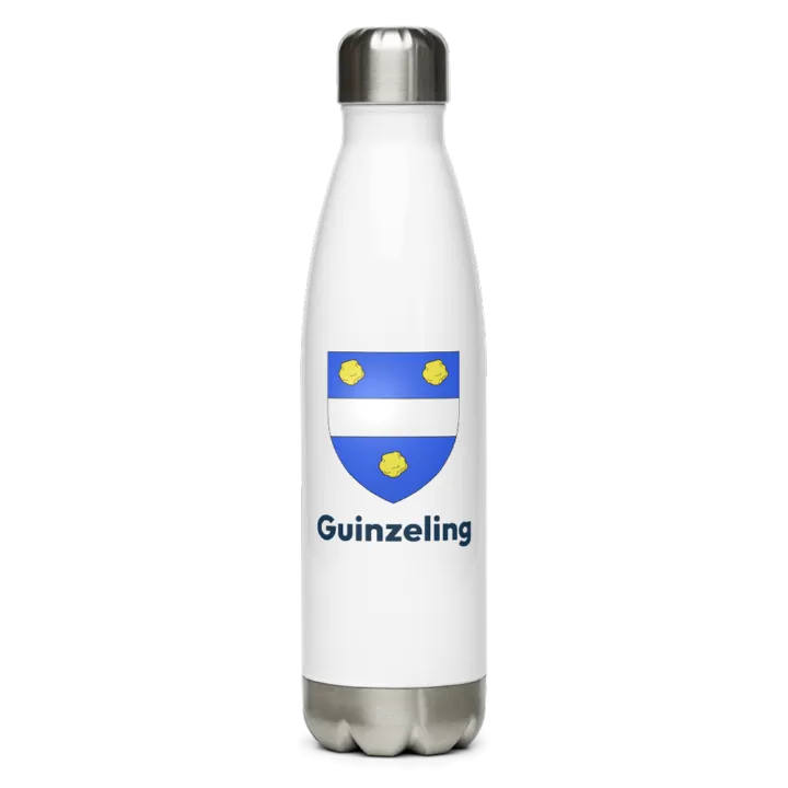 Gourde inox blason de Guinzeling