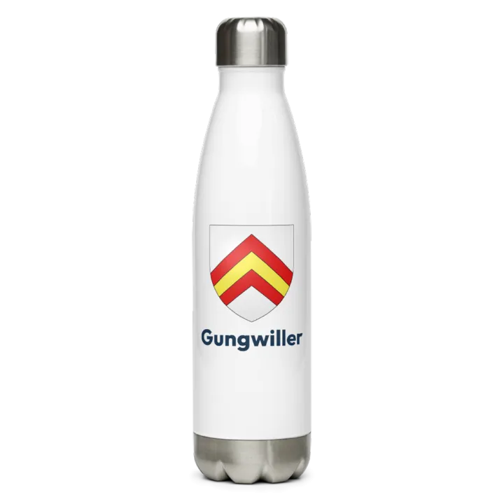 Gourde inox blason de Gungwiller