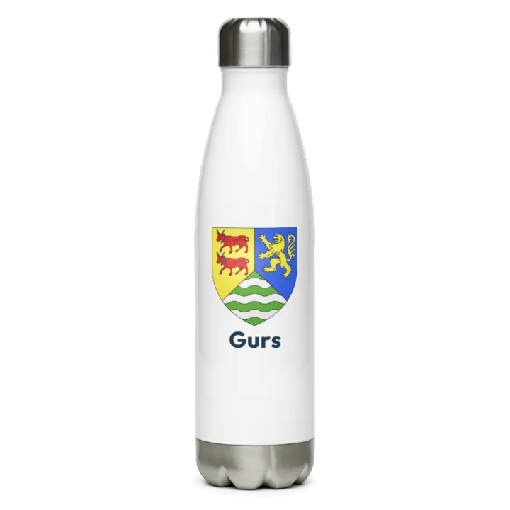Gourde inox blason de Gurs