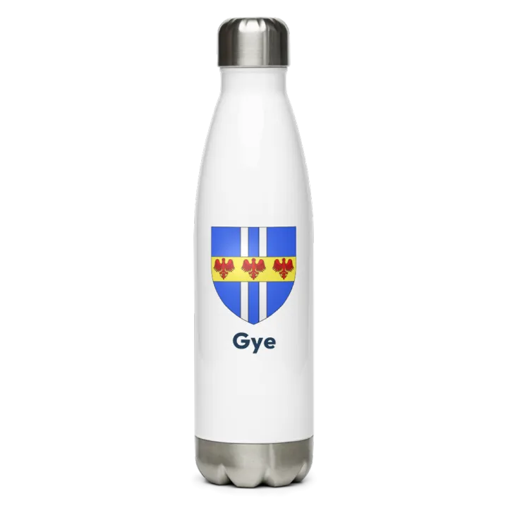 Gourde inox blason de Gye