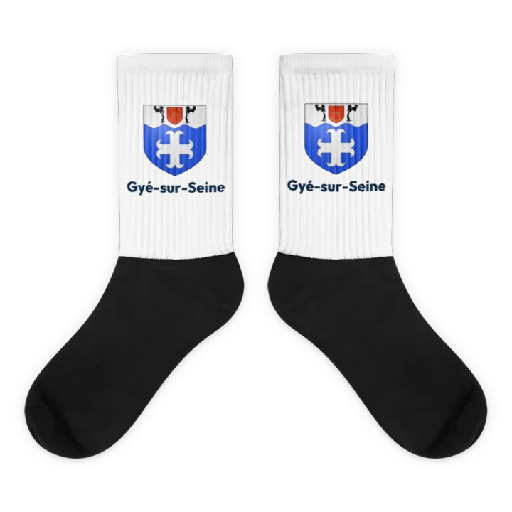 Chaussettes — blason de Gyé-sur-Seine