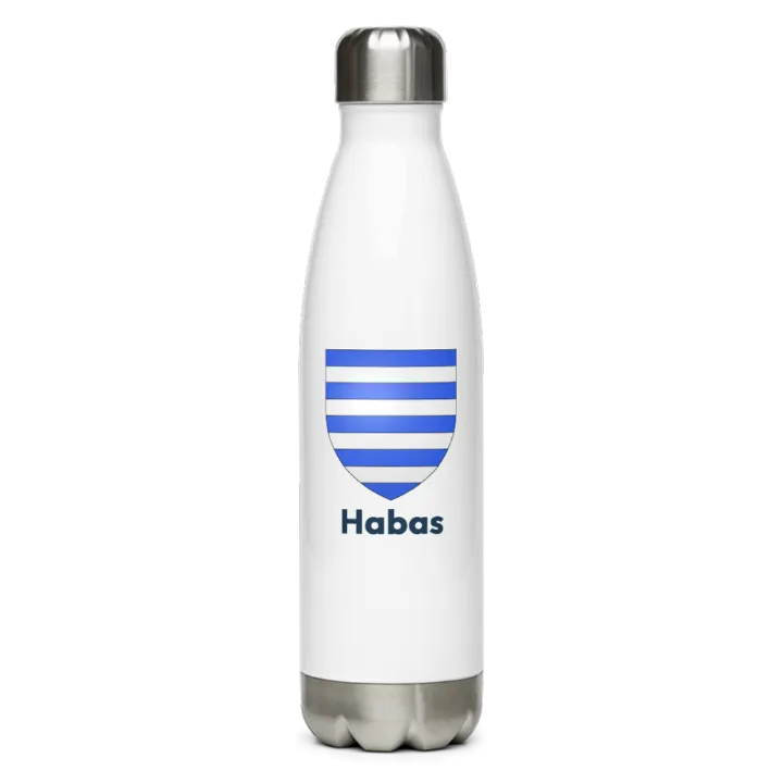 Gourde inox blason de Habas