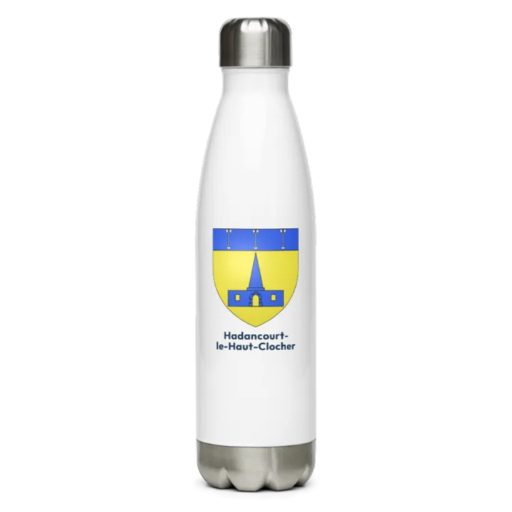 Gourde inox blason de Hadancourt-le-Haut-Clocher