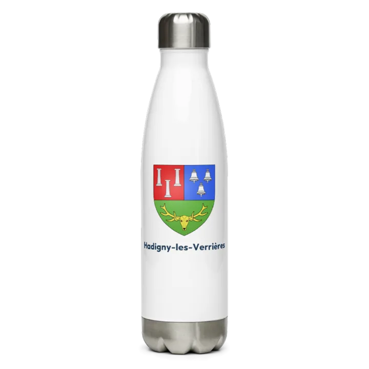 Gourde inox — blason d'Hadigny-les-Verrières