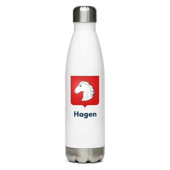 Gourde inox — blason d'Hagen