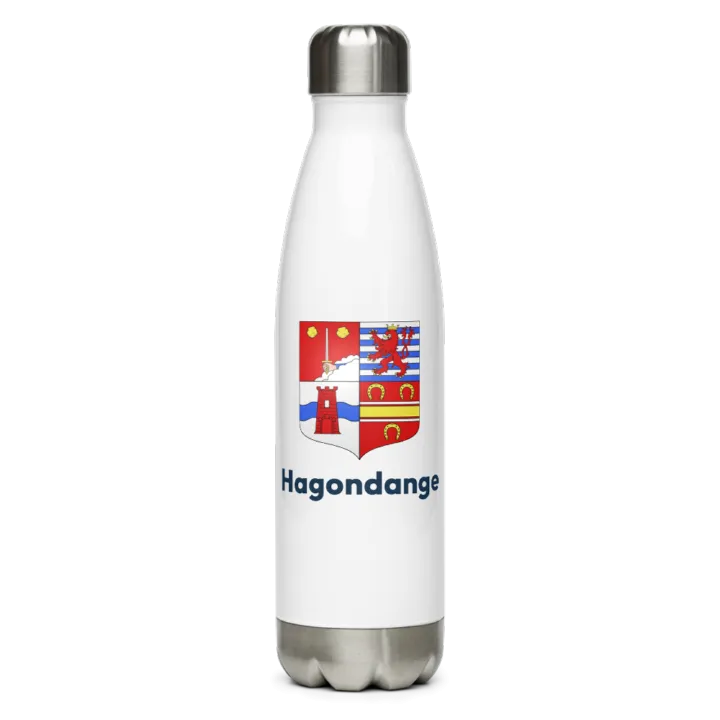 Gourde inox blason de Hagondange