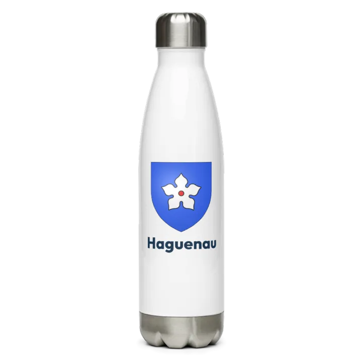 Gourde inox blason de Haguenau