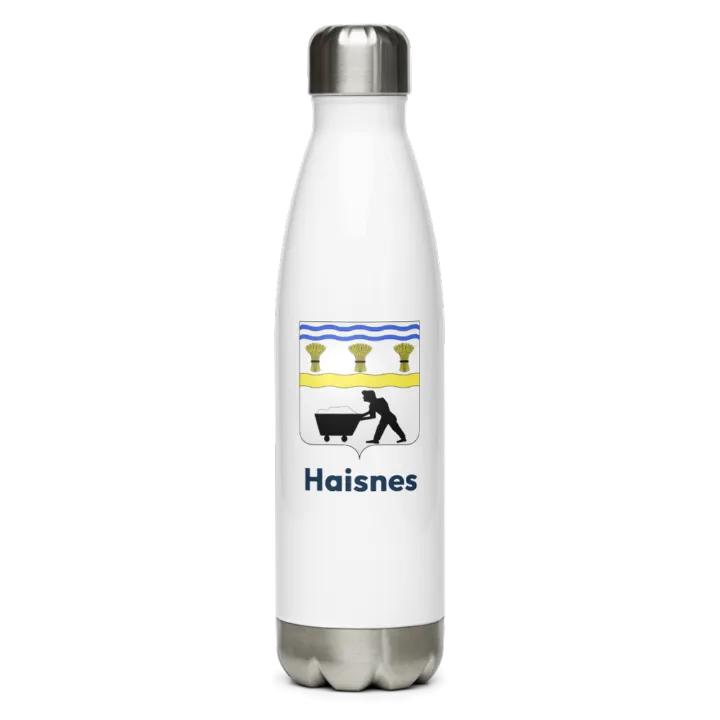Gourde inox blason de Haisnes