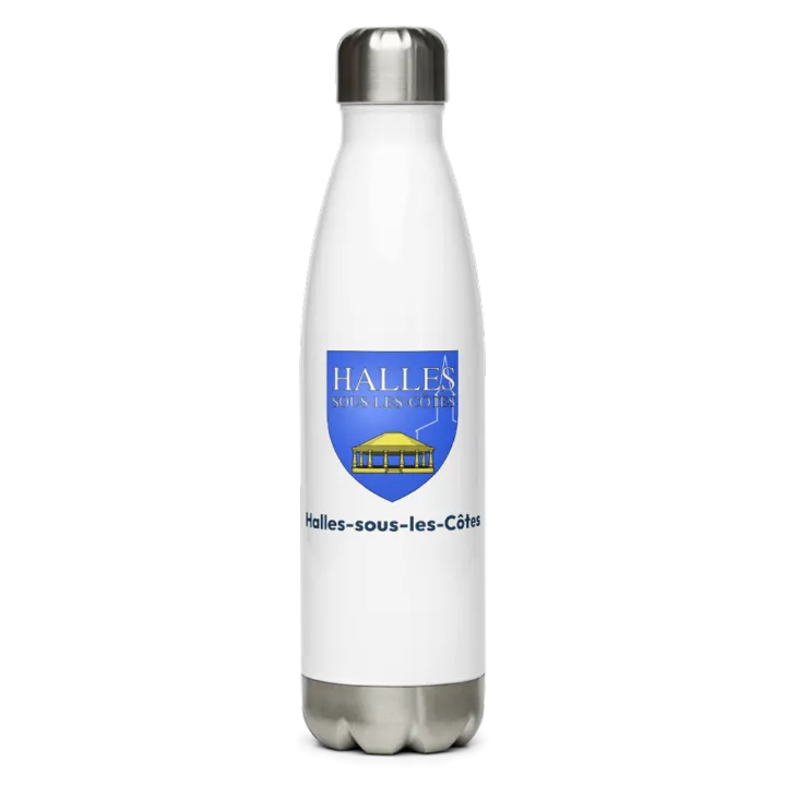 Gourde inox blason de Halles-sous-les-Côtes