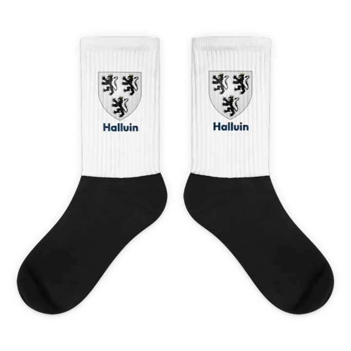 Chaussettes — blason d'Halluin