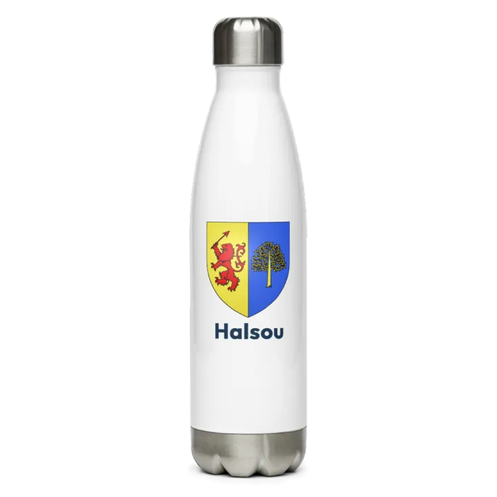 Gourde inox blason de Halsou